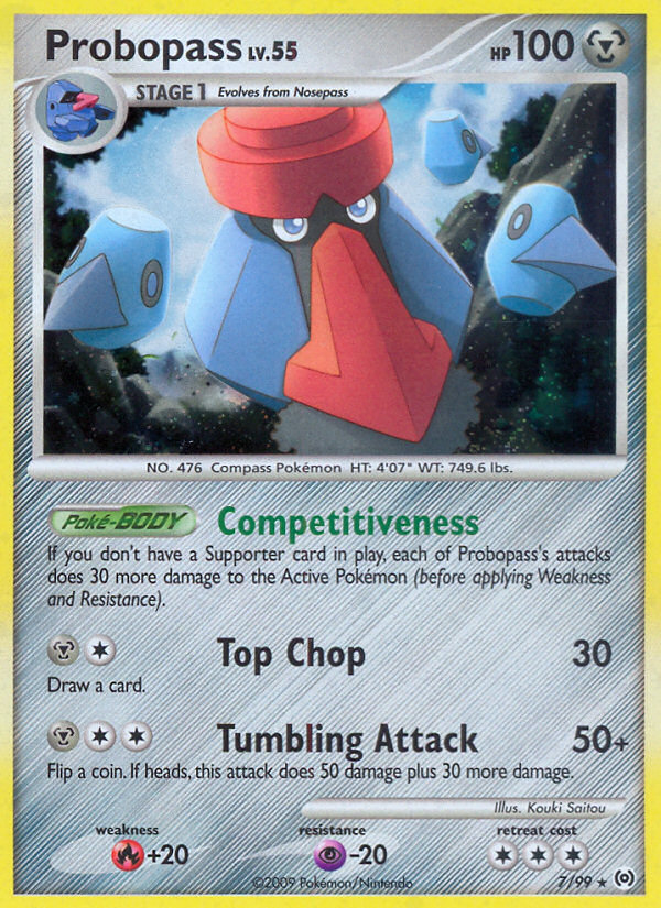 Arceus Set Holo Probopass #7/99